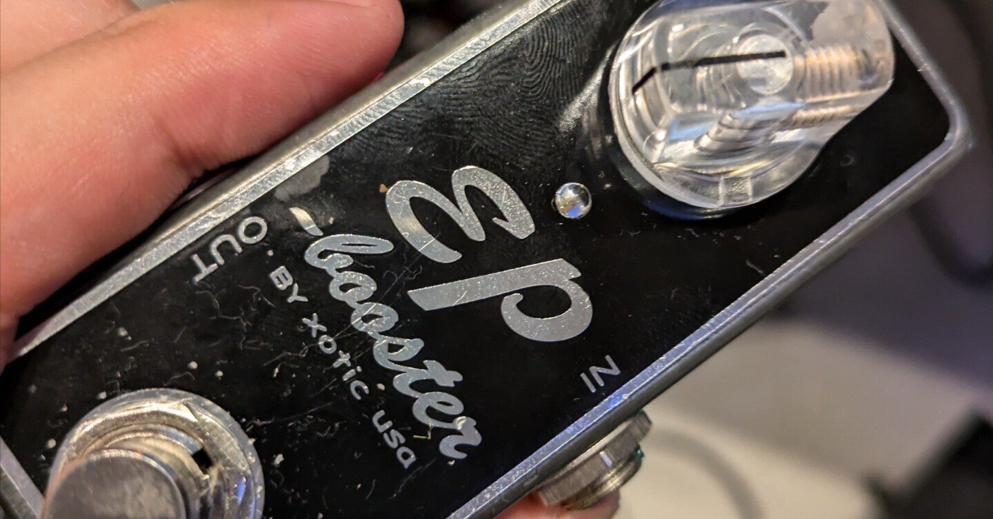 my new gear.】Xotic EP Booster 初期型(4台目)|moyashidaisuke my new gear.】Xotic EP Booster 初期型(4台目)|moyashidaisuke