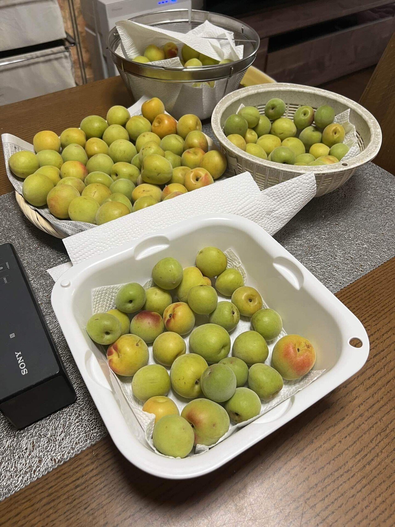 煮梅　　準備中 梅仕事2025① | 今日何食べた？