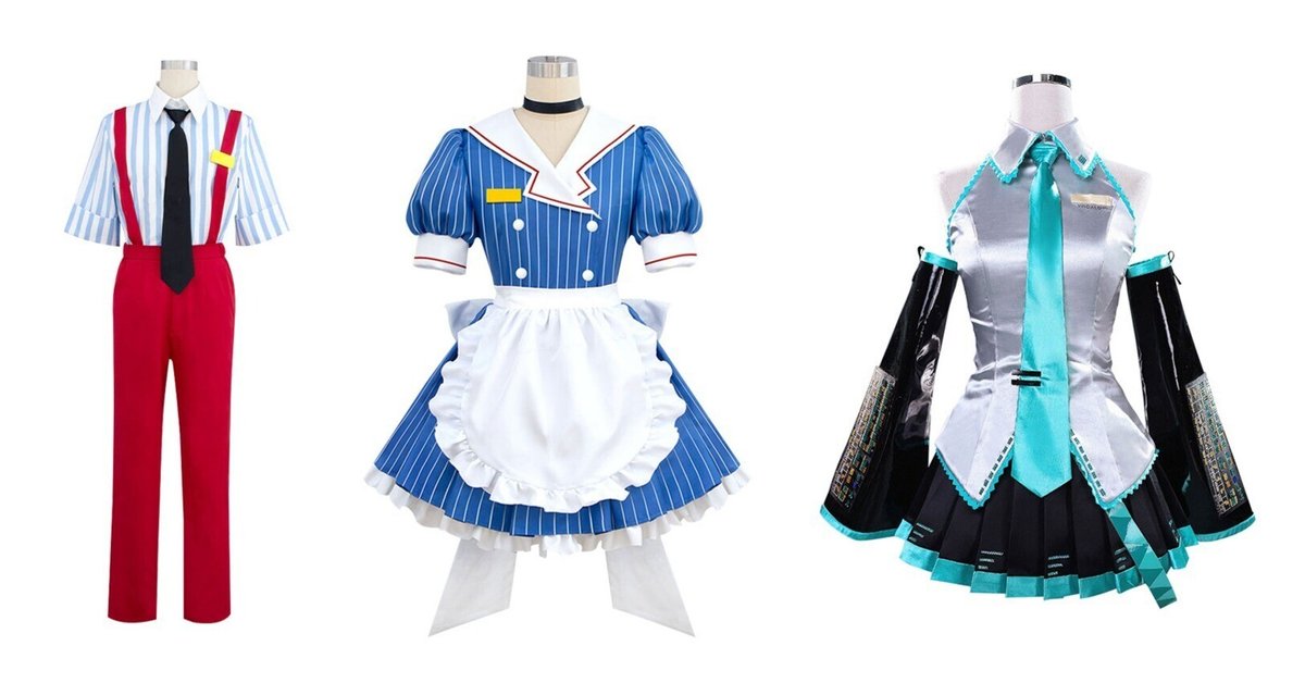 Amazon.co.jp: 初音ミク コスプレ衣装 帽子付き ウィッグ付き