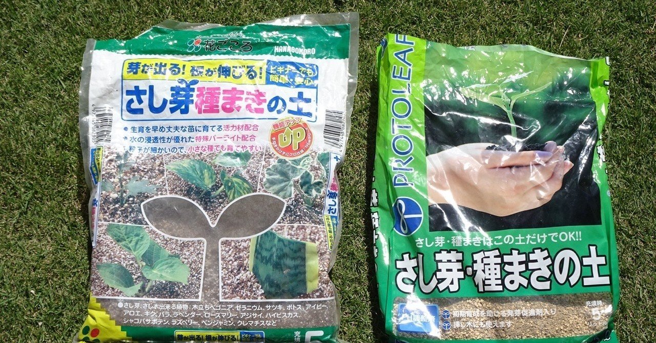 種まきによい土はどっち ビオラ編 ゆかこ note