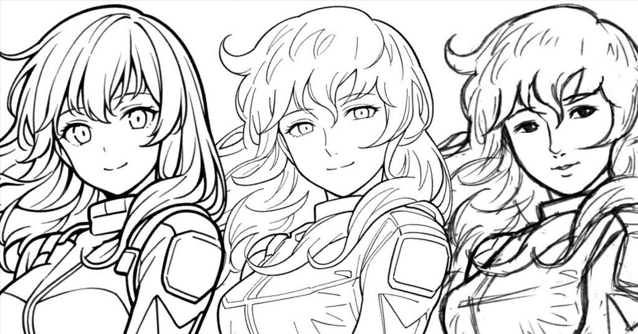 AIは線画の清書をしてくれるぞ！｜ZENON.AI