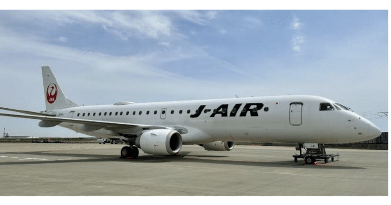 J-AIR E190型機全機にWI-FI完備完了｜史旅編集・交通報道