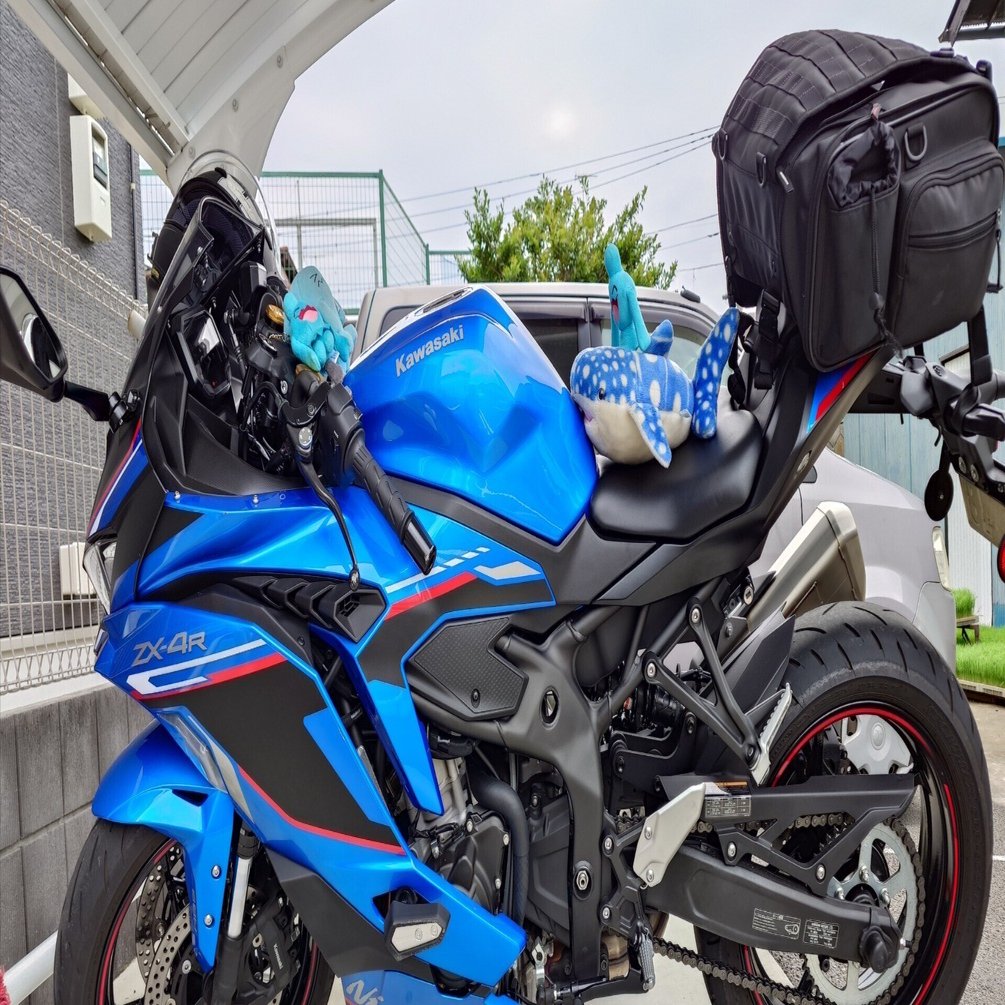 湯河原パークウェイ】zx-4r 2023年モデル kawasaki｜GACKT(FF外)