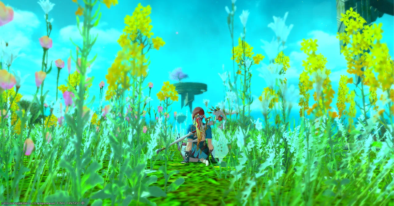 10年間ありがとうFF14の草花たち⑥ ～冒険者居住区＆石の家＆無人島