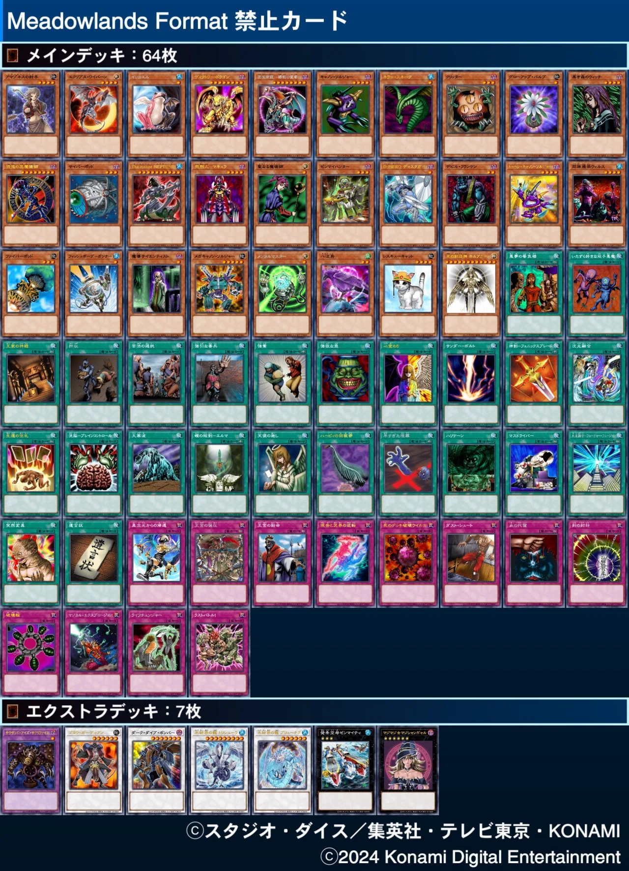 マスターデュエルのゲートボール大会-Meadowlands Format Cup（メドウ