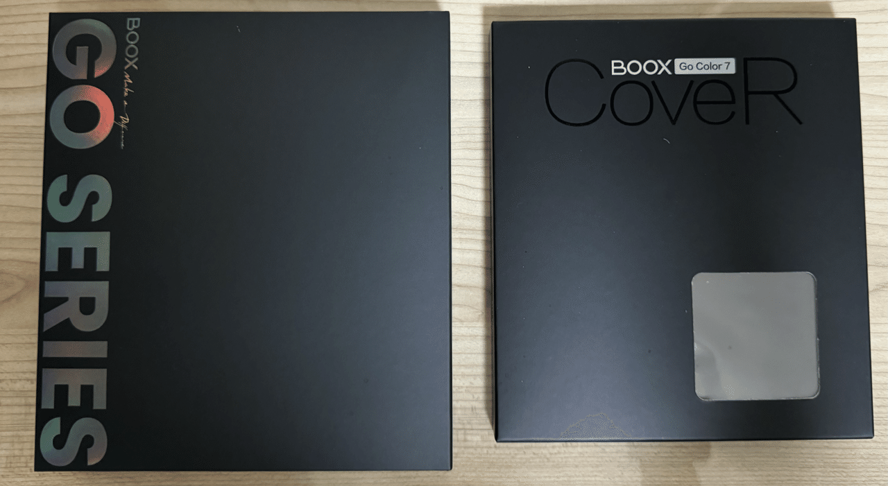 BOOX Go Color 7 カバー・箱付き カラー電子ペーパー Go Color 7用 Magnetic Case Cover ブラック BOOX