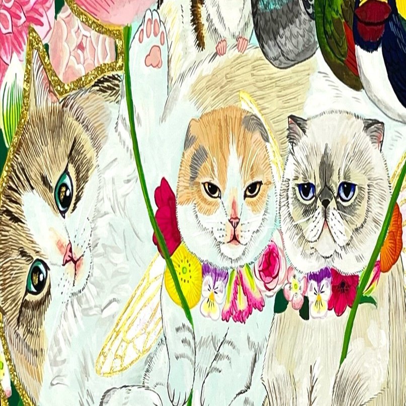 金田花季　原画　「ねことどうぶつ」 金田花季 原画 「ねことどうぶつ」 - メルカリ