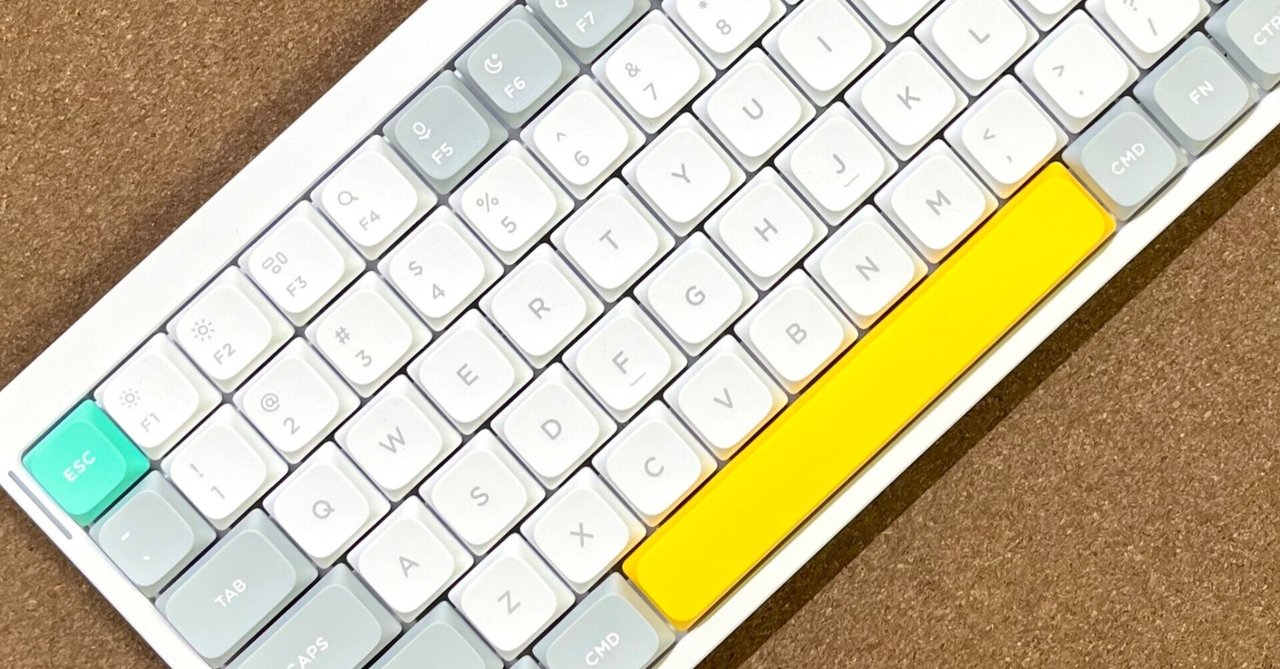 NuPhy Air75 V2とVIA｜50歳からの徒然ノート＠斉藤憲仁