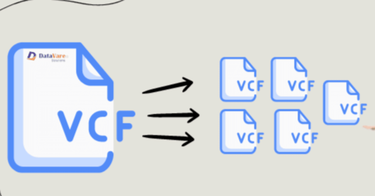 VCF/vCard の連絡先を小さな部分に分割して簡単に共有|Cynddelw