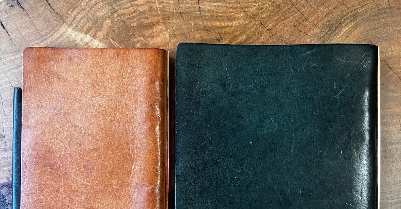 プロッター plotter レザーバインダー バイブル リスシオ ブルー