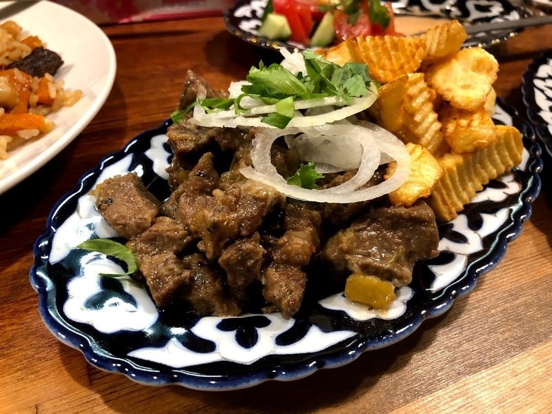 高田馬場 中央アジア料理を食べたいならウズベキスタン料理 Vatanim ヴァタニム 井上エリコ 福祉ライター Note