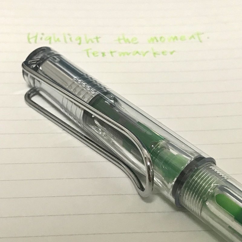 最高におしゃれな蛍光ペン Textmarker 蛍光ペン研究ユニット Note