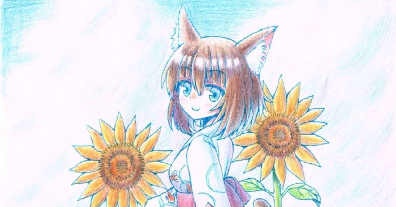 筆圧弱い人の色鉛筆メイキング しおスイカ Note
