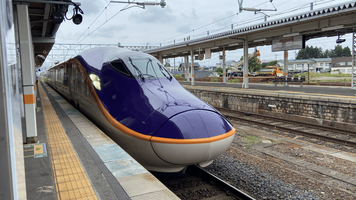 好きあま巡礼余韻でつばさ号（米沢→東京 つばさ144号）｜Yuki