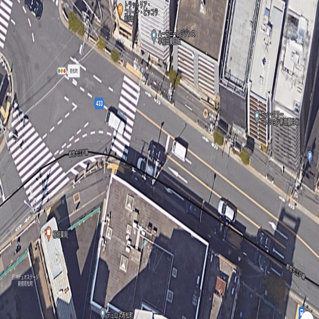 若松町交差点と新宿区の地名の下町感｜交差点東京 CROSSROAD@TOKYO