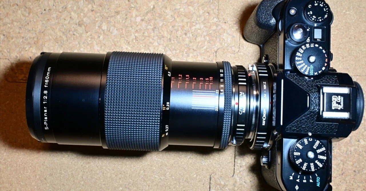写真はレンズで決まる！？ S-Planar 1:2.8 f=60mm Carl Zeiss