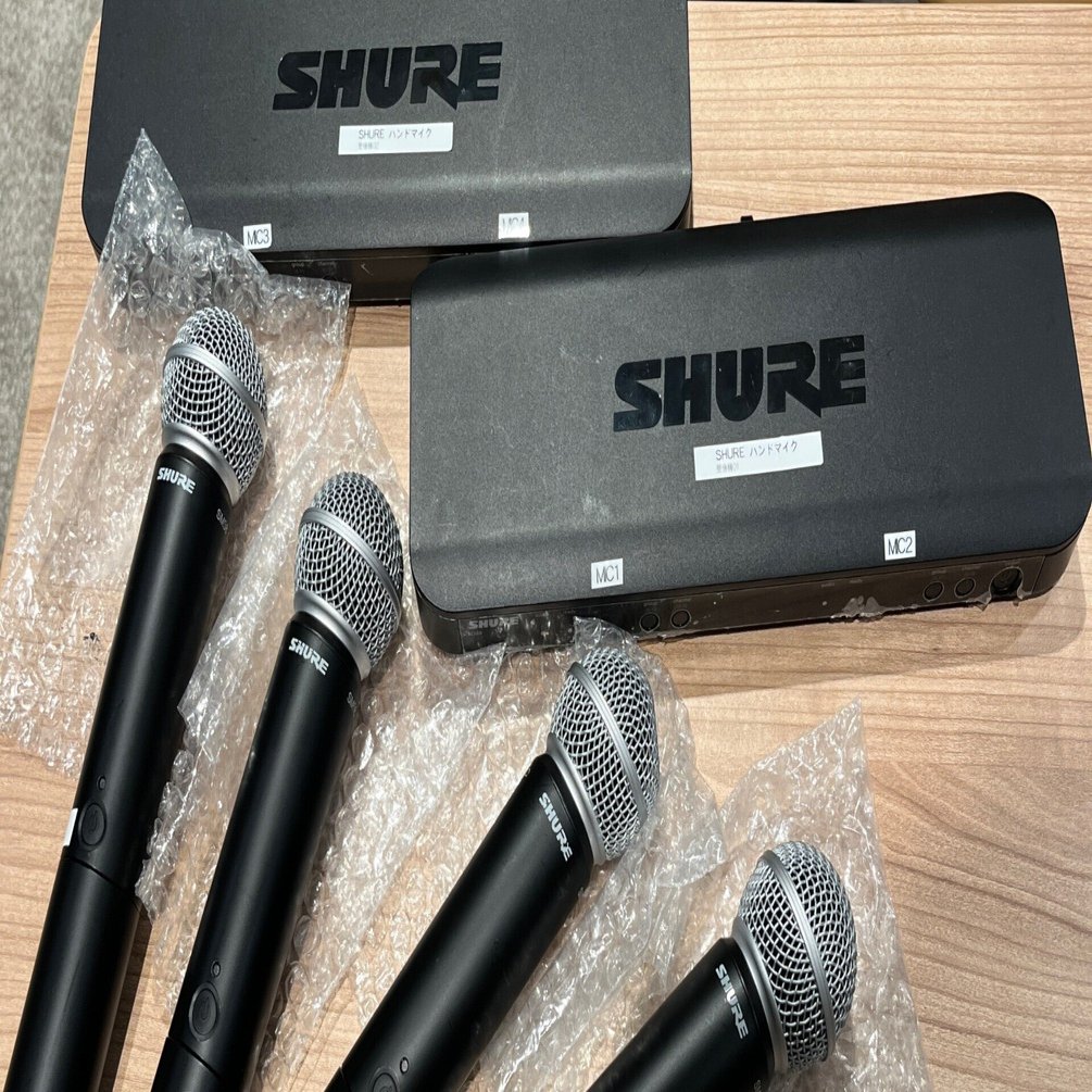 SHUREのBLXワイヤレスシステムの設定を見直す｜ぬじーく＠配信スタジオ