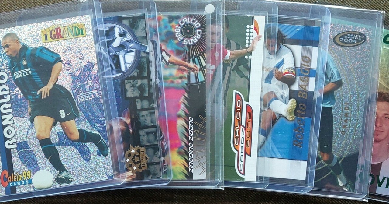 123枚 パニーニ カルチョ カード 98PANINI Calcio cards Panini Calcio 98 1998 Serie A Card Box Soccer Football 30 PACKS