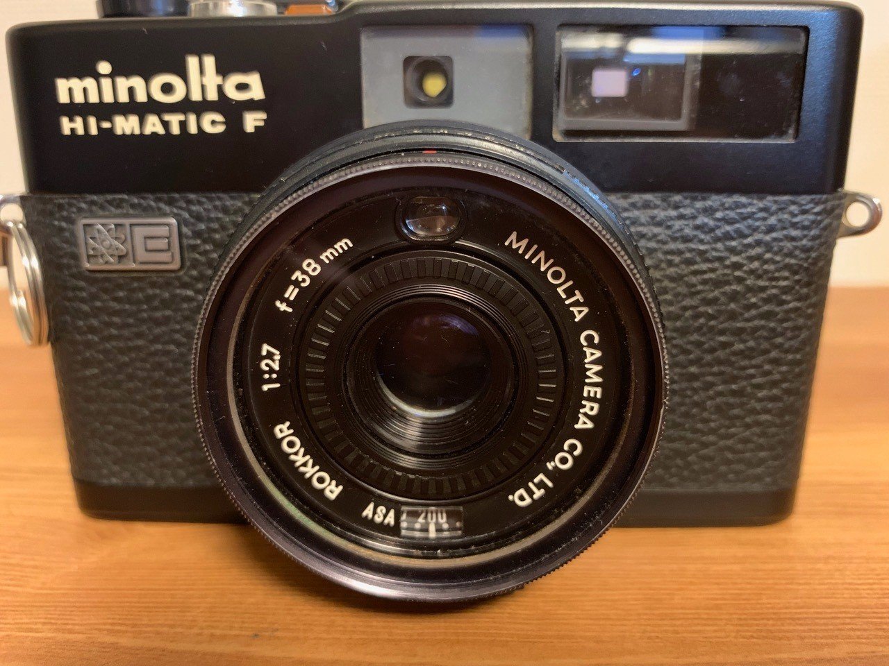 極美品　MINOLTA ハイマチックF★ 外観美品！光学！露出作動！希少ブラック minolta HI-MATIC Fというカメラ2｜きくりんぐ