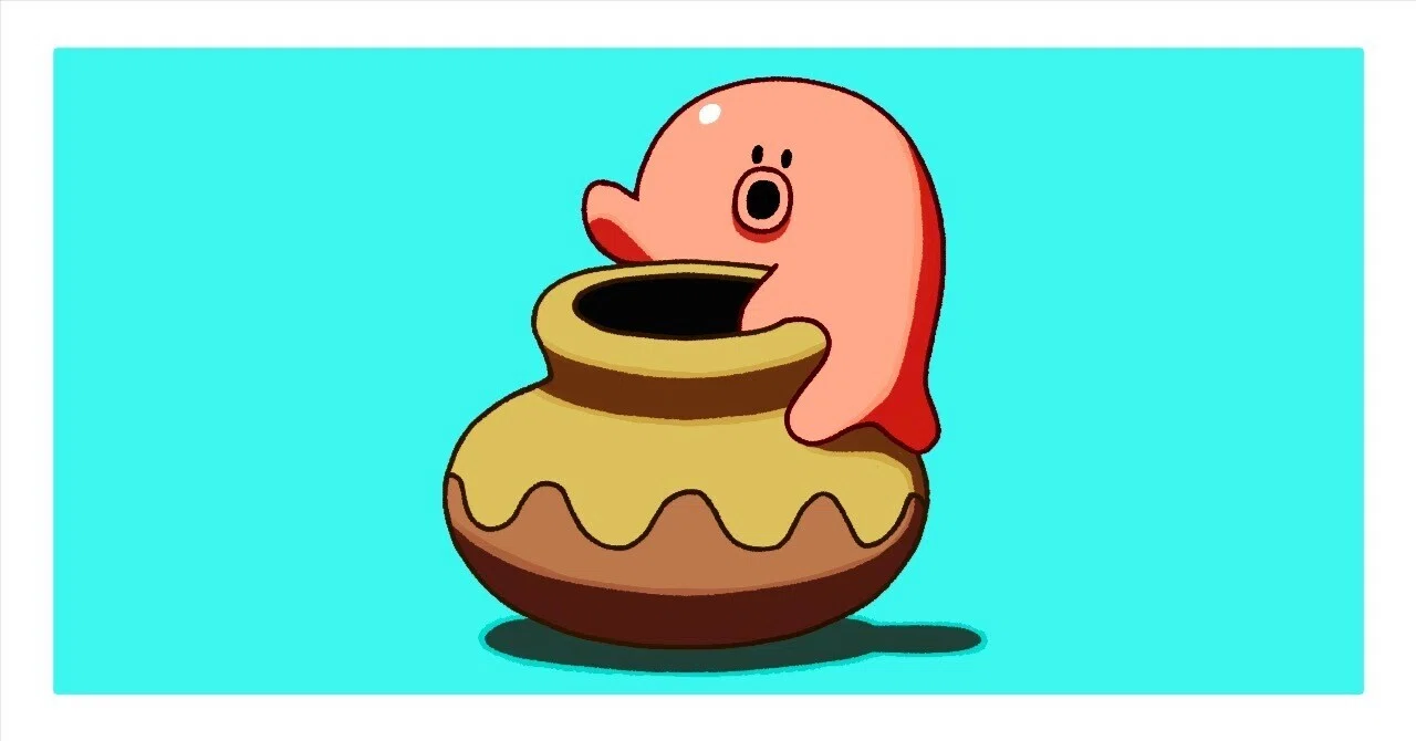 219 タコツボとタコ 〜色んなポーズを考える〜｜テツロウ