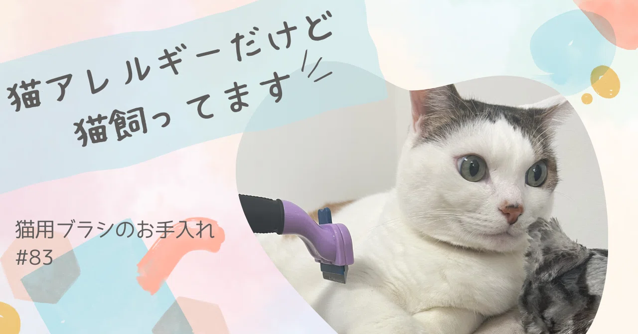 猫ブラシのお手入れ｜ネコアレ専科