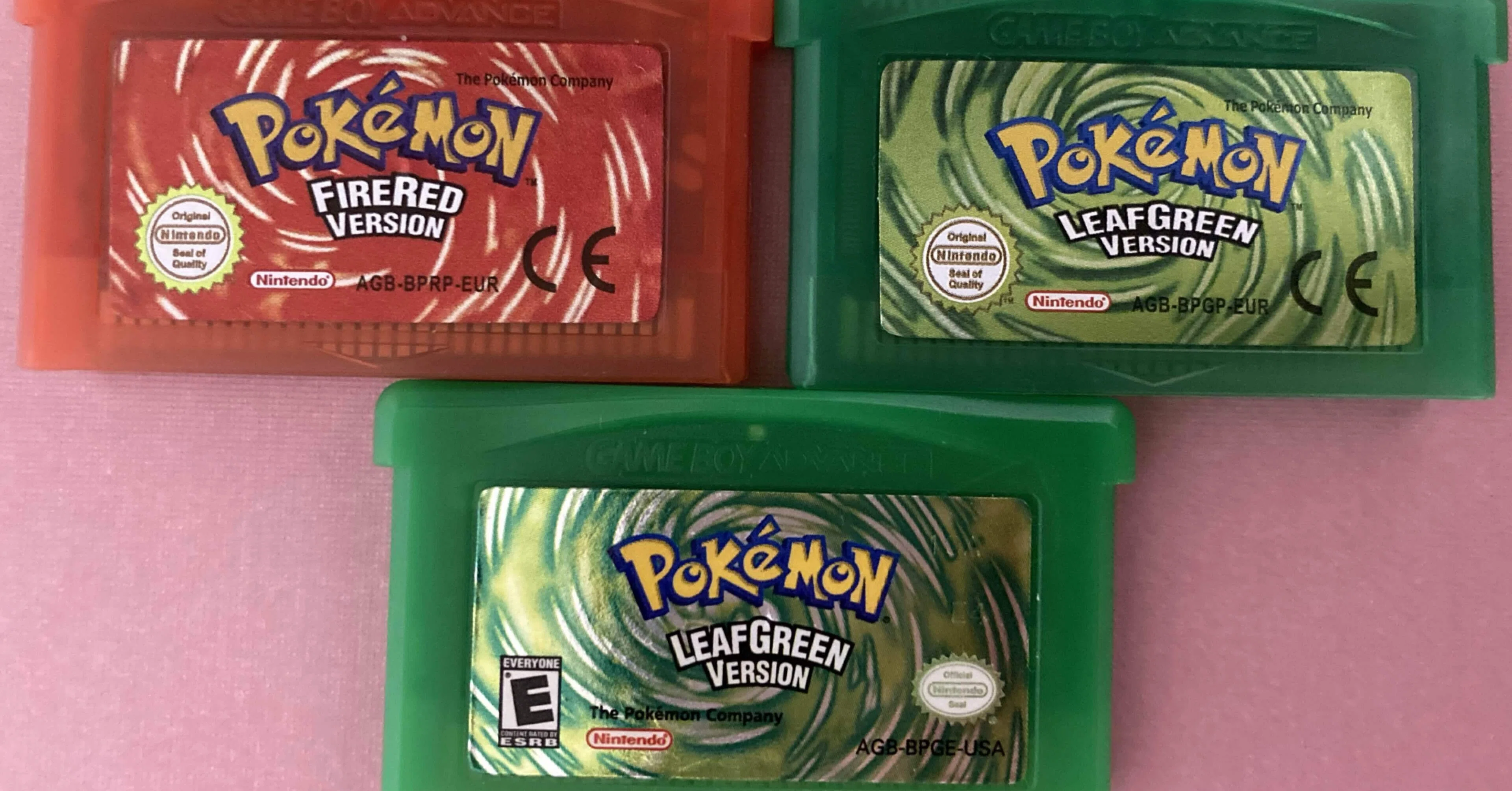 海外 北米 英語 GBA Pokemon FireRed ポケットモンスター