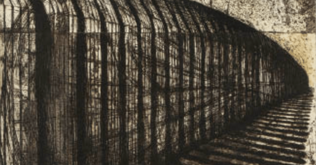 山口啓介】 銅版画 / エッチング 「水門 高速道」査定 鑑定 買取 致し