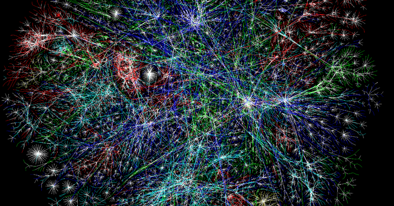 宇宙とニューロンとインターネットと人の流れは、なぜ似ているのだろう