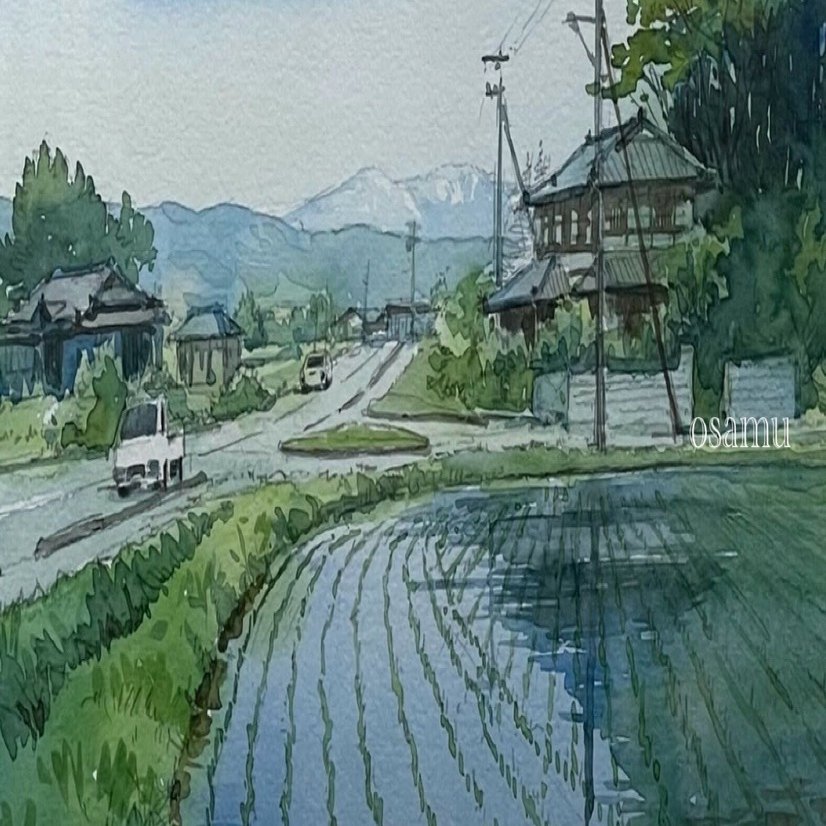 風景画 山口の色彩、絵筆のいざない - ディーン・アイザワ - PAPERSKY