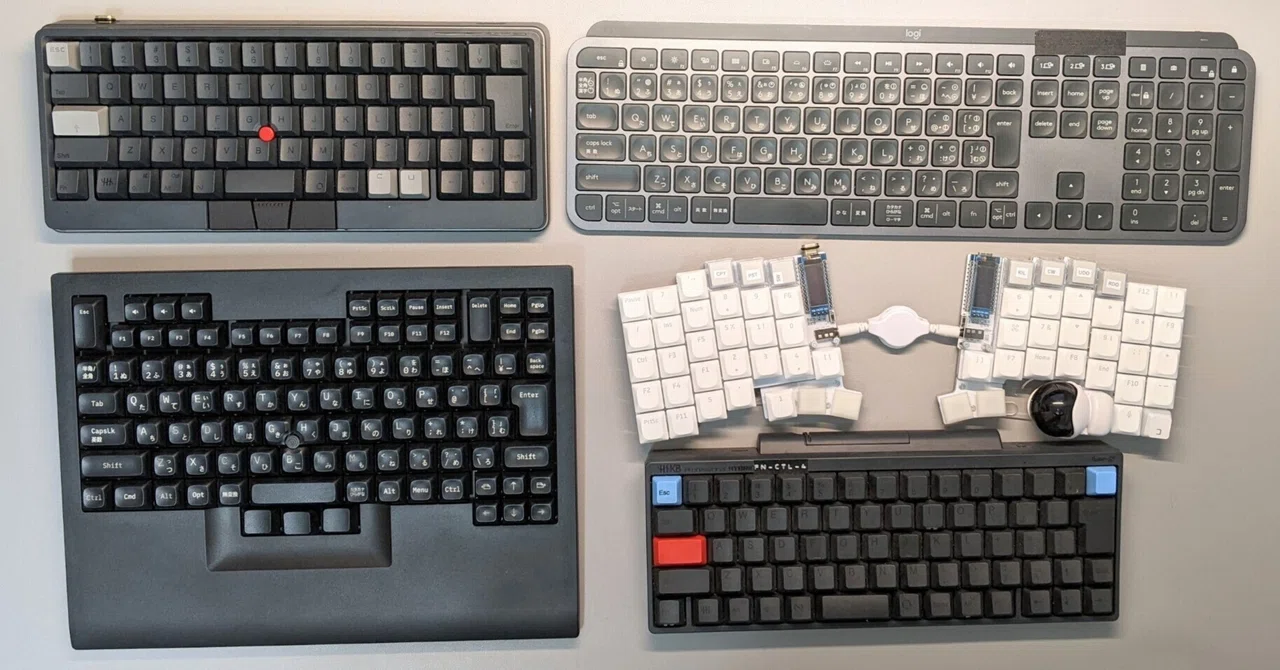 手放すキーボード、手放さないキーボード｜さしみつ