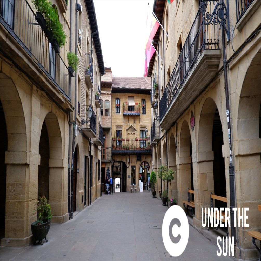 スペインの村落風景 スペインの村落風景
