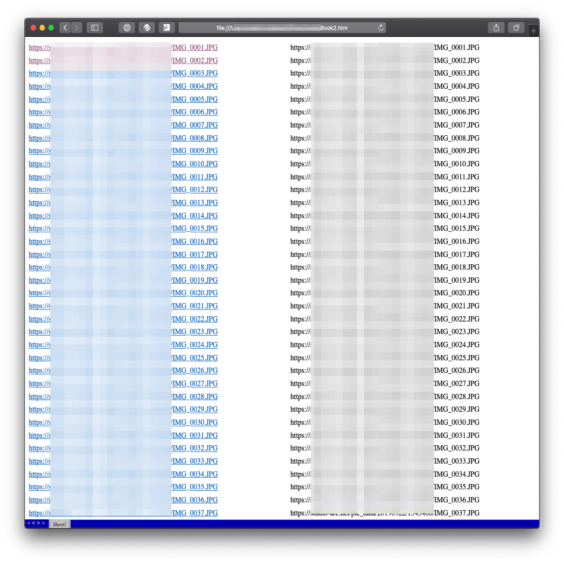 Mac 七五三のwebアルバムなど連番urlやurlのリストでわかる画像を自動ダウンロードする方法 脇村 隆 Wackey Note