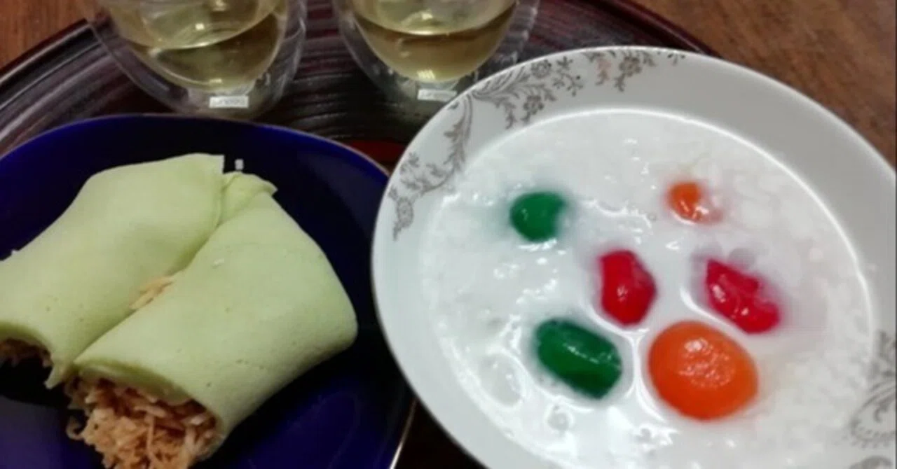 マレーシア、シンガポールのニョニャ菓子 Kuih Dadar and Bubor Cha Cha｜literacyseeds