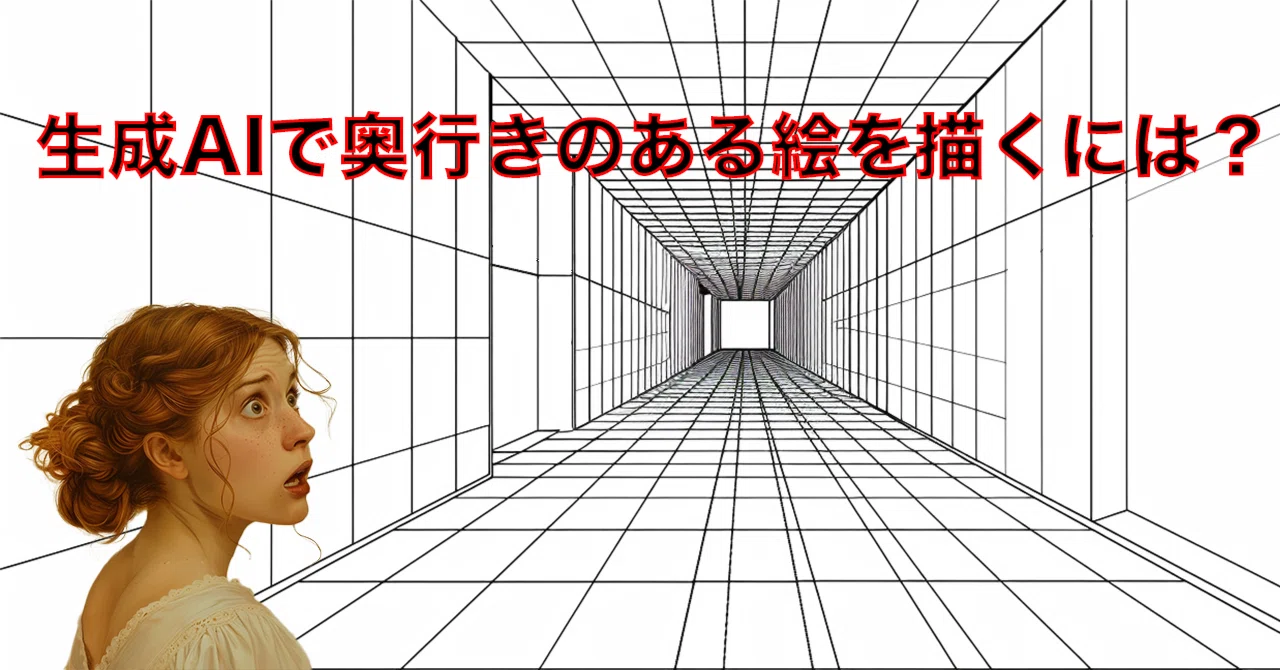 生成AIで奥行きのある絵を描くには?|ネム|生成AIの遊び場