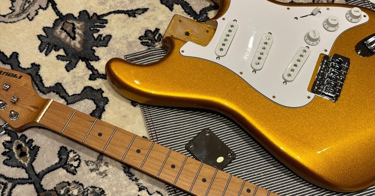 PLAYTECHでギターの改造を試した日記(2)｜Tokage 100%