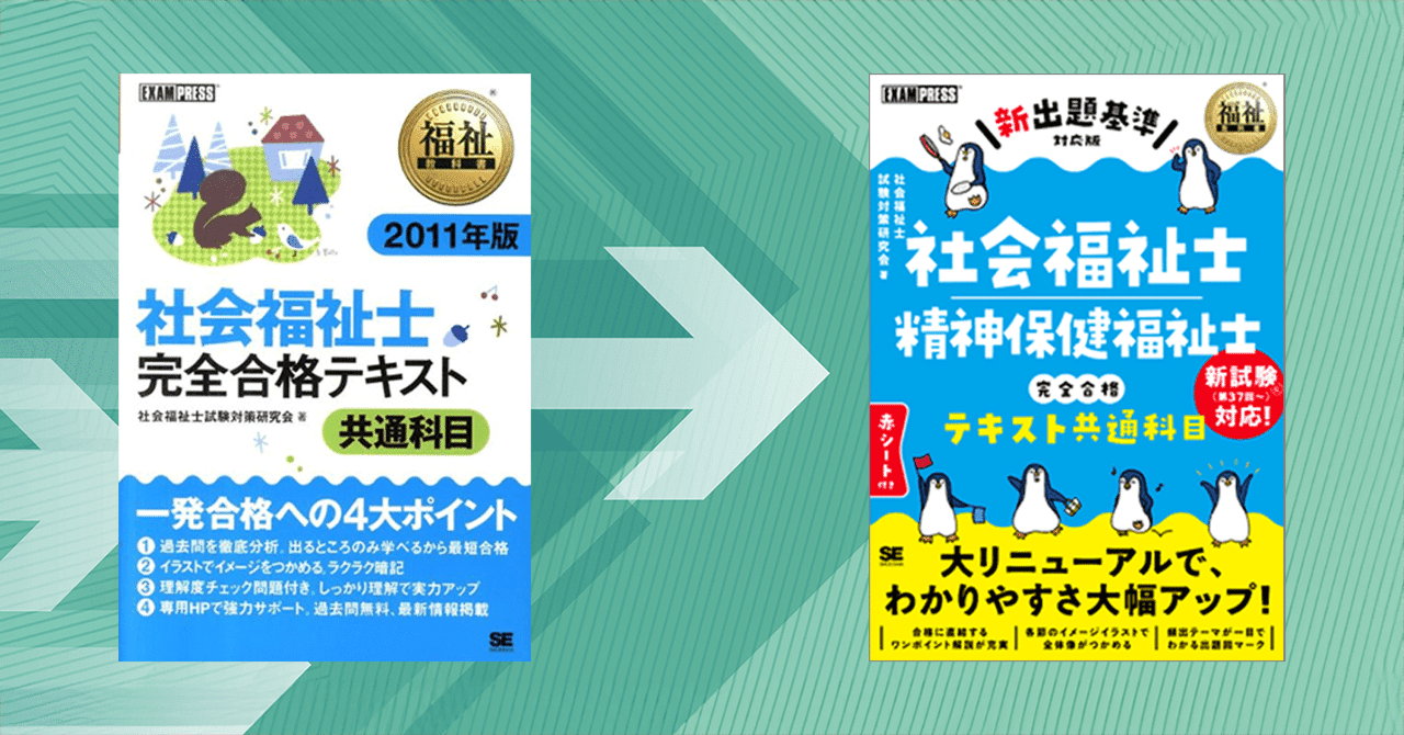 社会福祉士の試験勉強をちょっとでも楽しく。対策書のカバー