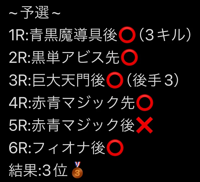赤青マジック調整録｜yoku