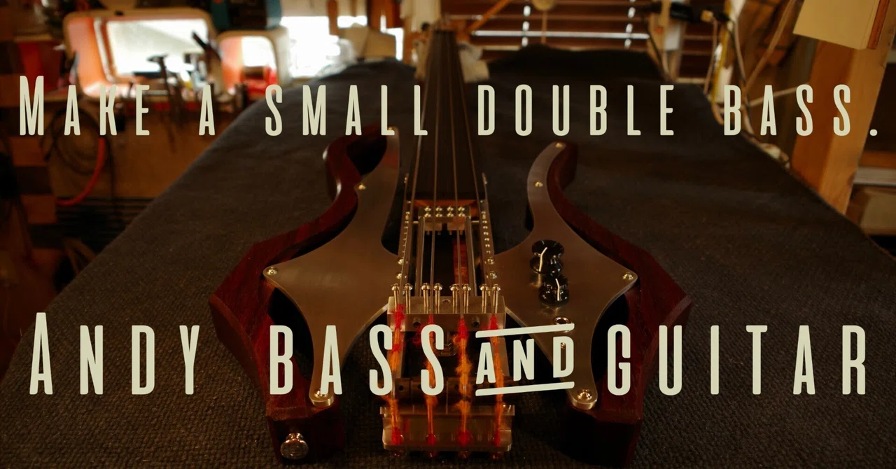 Type6 electric wood bass. 六号機 FOR SALE!｜Andy Andy bass&guitar