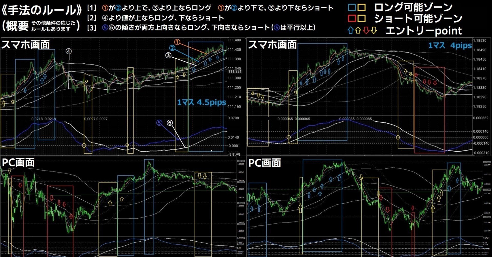 FX ぱっと見でプロのトレード手法が一目瞭然でわかります！本物のプロ