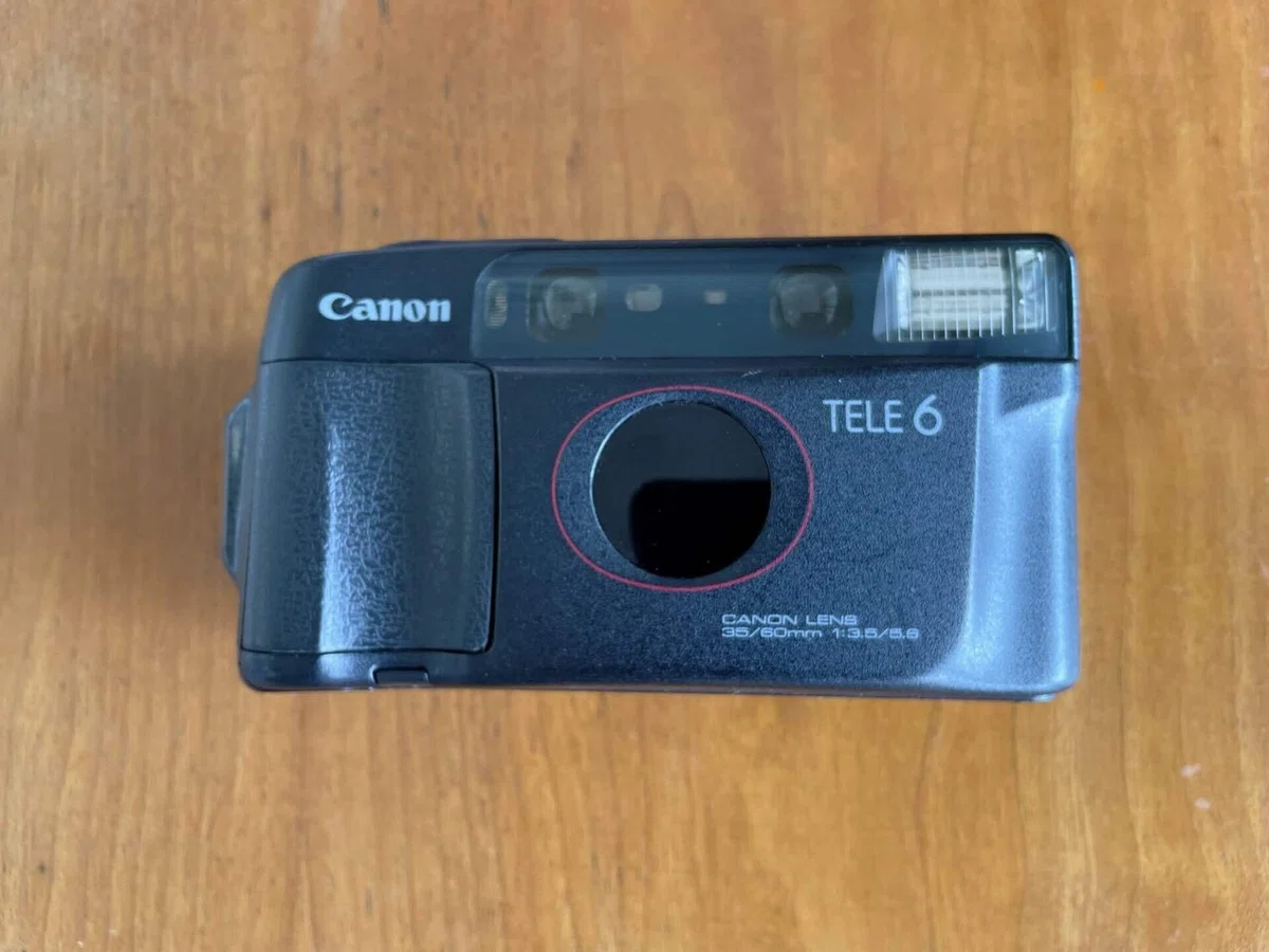 ☆実用美品☆ CANON キヤノン Autoboy TELE 6 DATE ☆完動品☆同梱可 