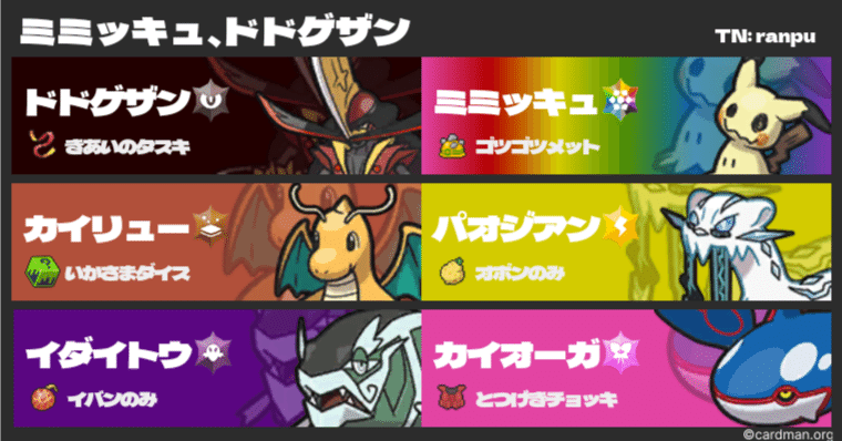 ポケモンSVs19最終269位レート2005 対面構築｜らんぷ