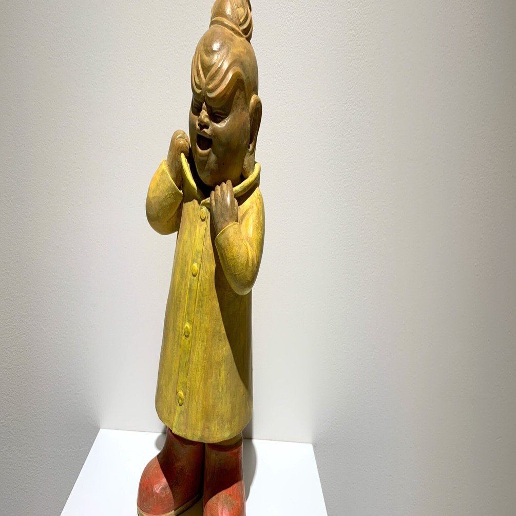 今年も仁王像にくつろぎを。｜TABU