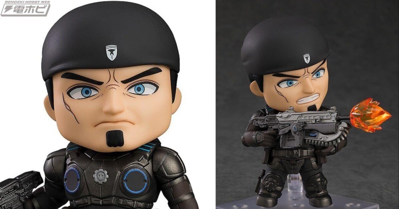 Gears of War』マーカス・フェニックスがデフォルメフィギュア Gears of War』マーカス・フェニックスがデフォルメフィギュア