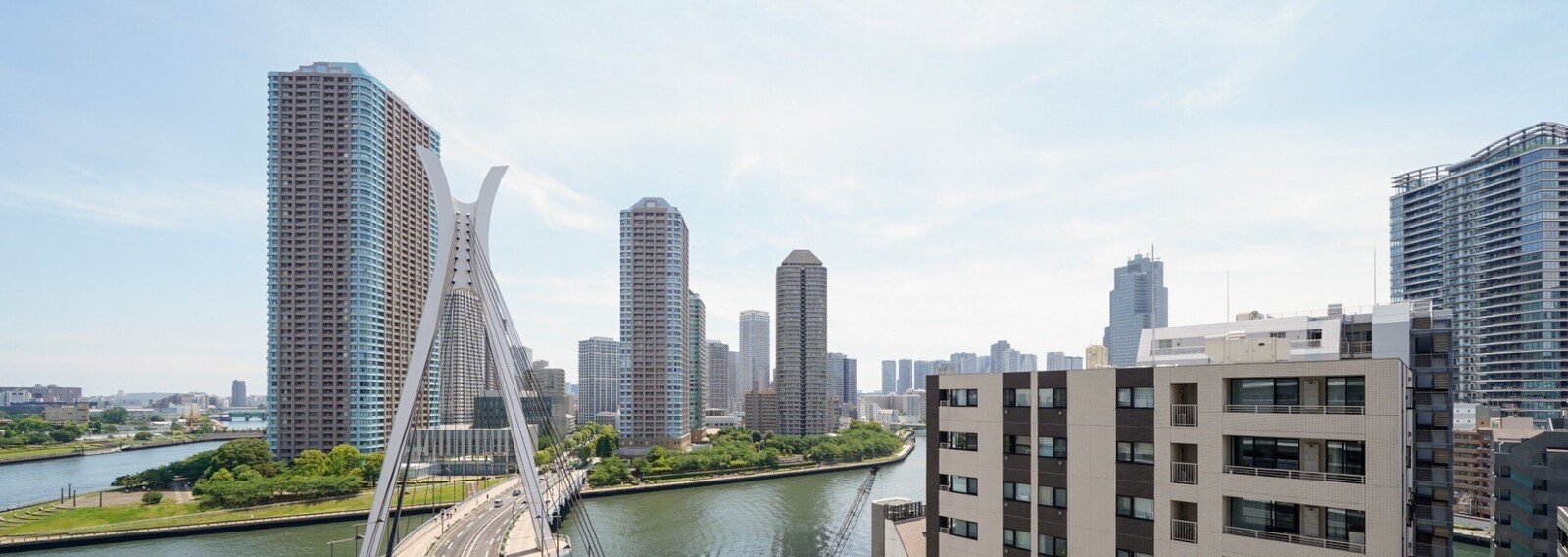 川辺 リバーシティ21新川