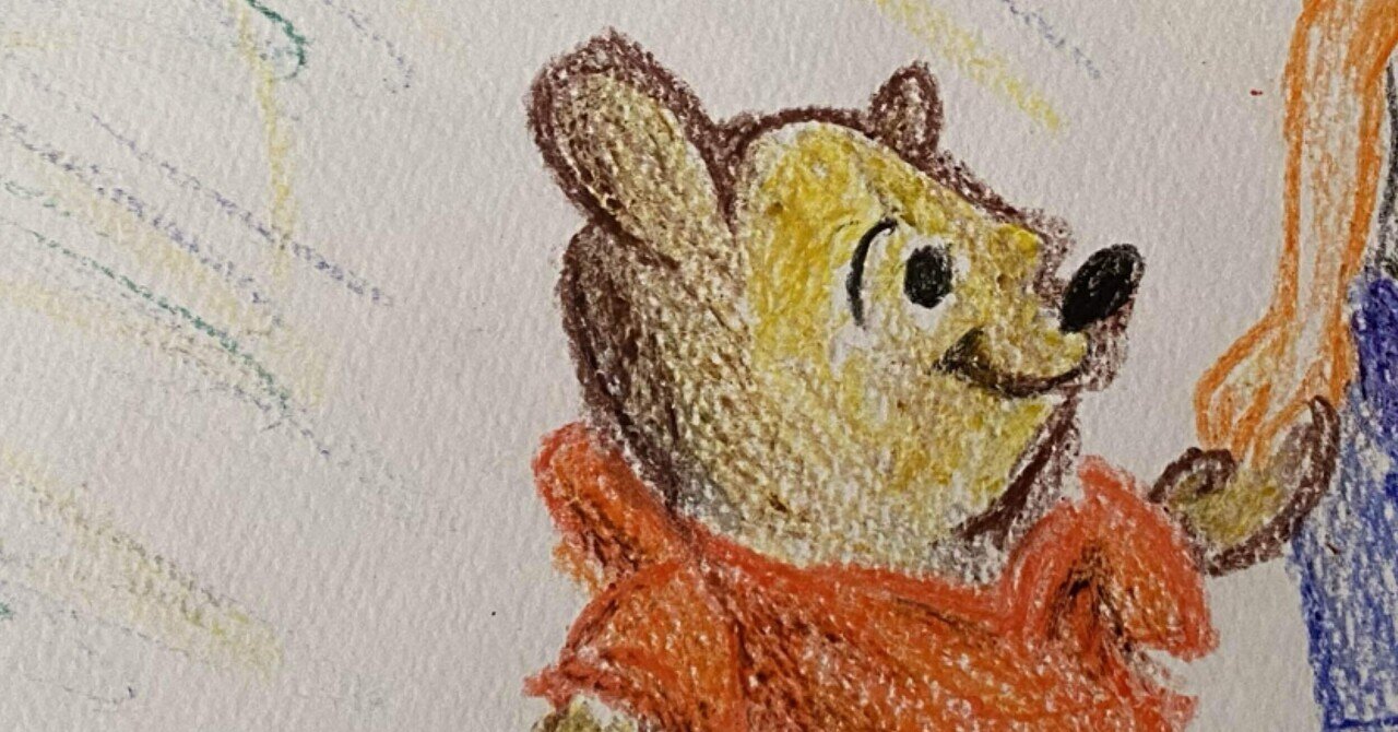 絵画 プーさんラフ画① 絵画 プーさんラフ画①