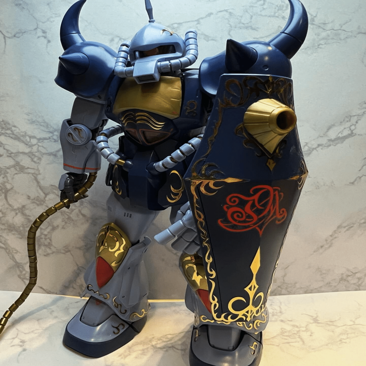 MS-07B/MQ グフ（マ・クベ専用機）｜uRavator