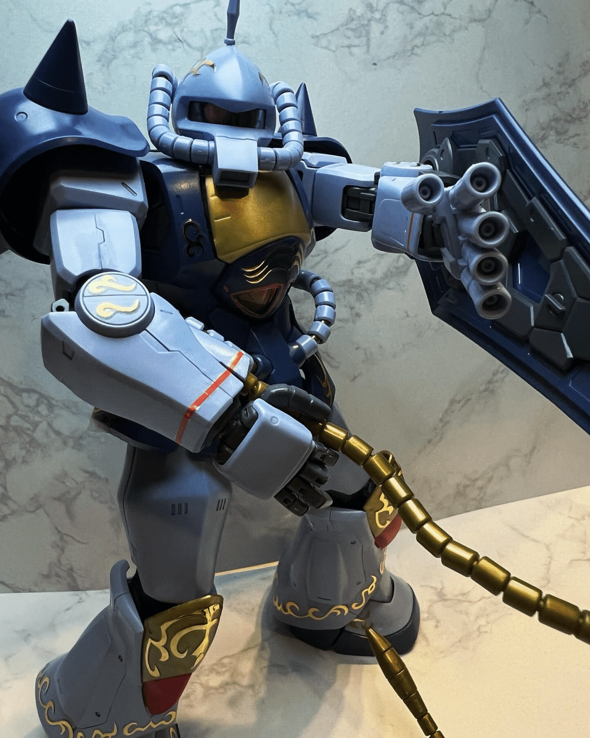 MS-07B/MQ グフ（マ・クベ専用機）｜uRavator