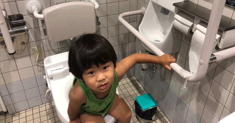 ２歳になって、ひとりでトイレに行くようになって困った事