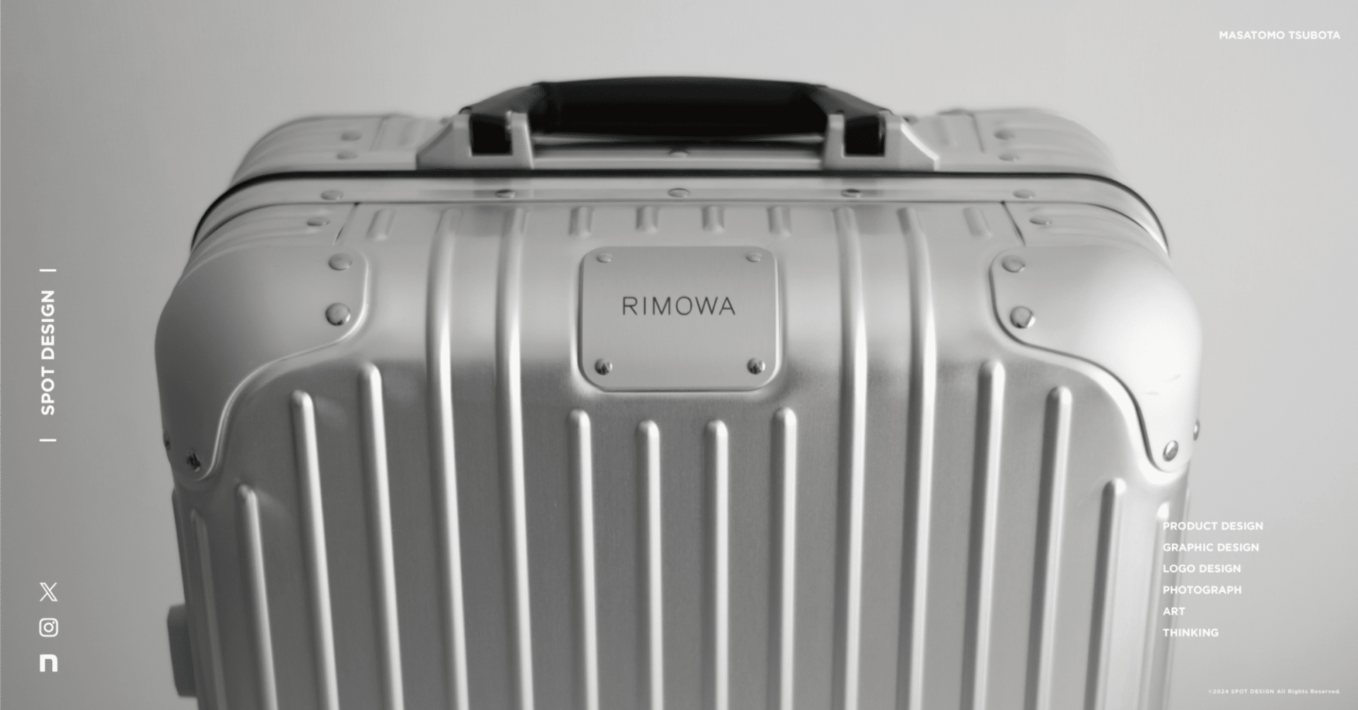 デザイナーの逸品-05.キャリーバッグ｜つぼた