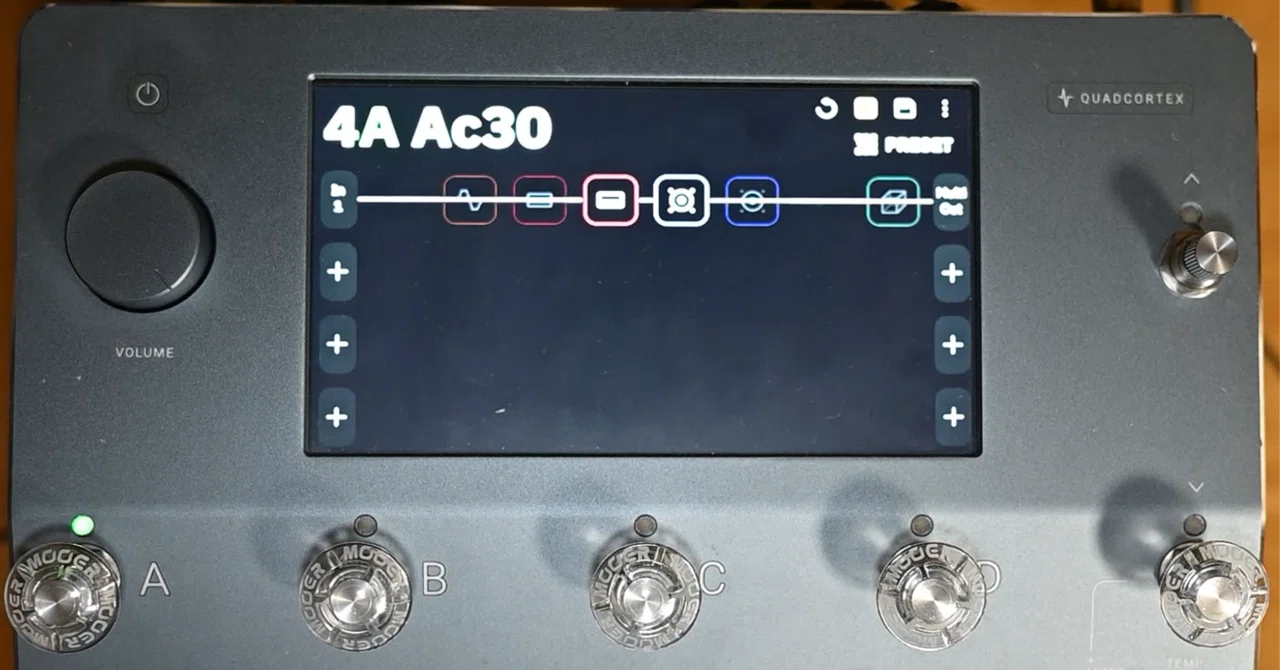 値下げ】Neural DSP Quad Cortex QUAD CORTEX（QC）の有償キャプチャー 